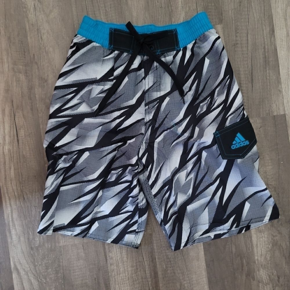 Adidas boys swim trunks size small - Picture 2 of 6